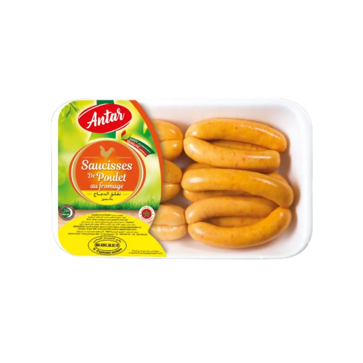 Salsicha de Frango com Queijo