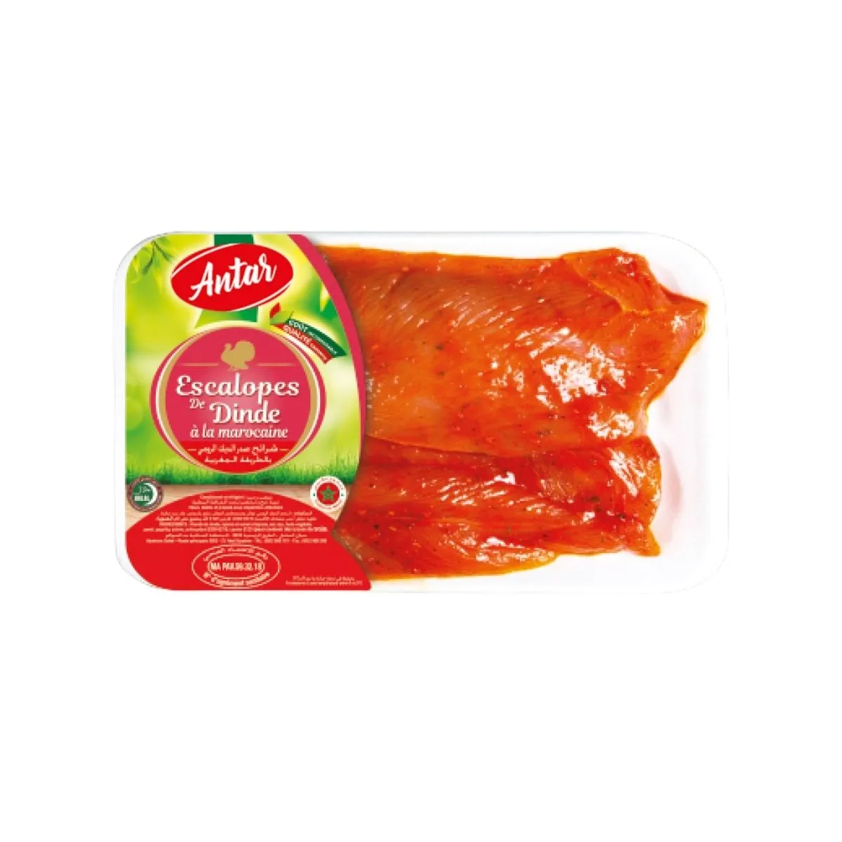 Escalope de Peru Marroquina
