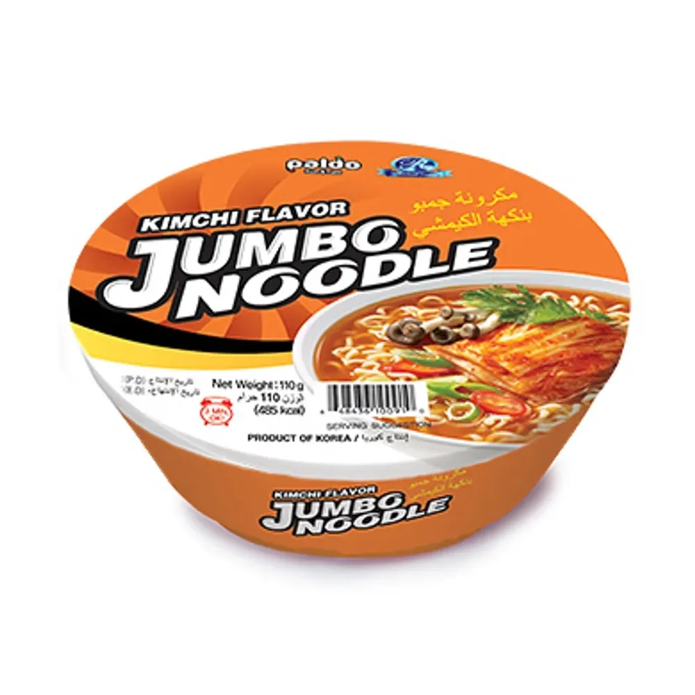 Fideos Jumbo Paldo con Kimchi