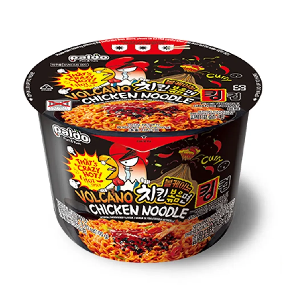 Taza Paldo Kim fideos de pollo volcán