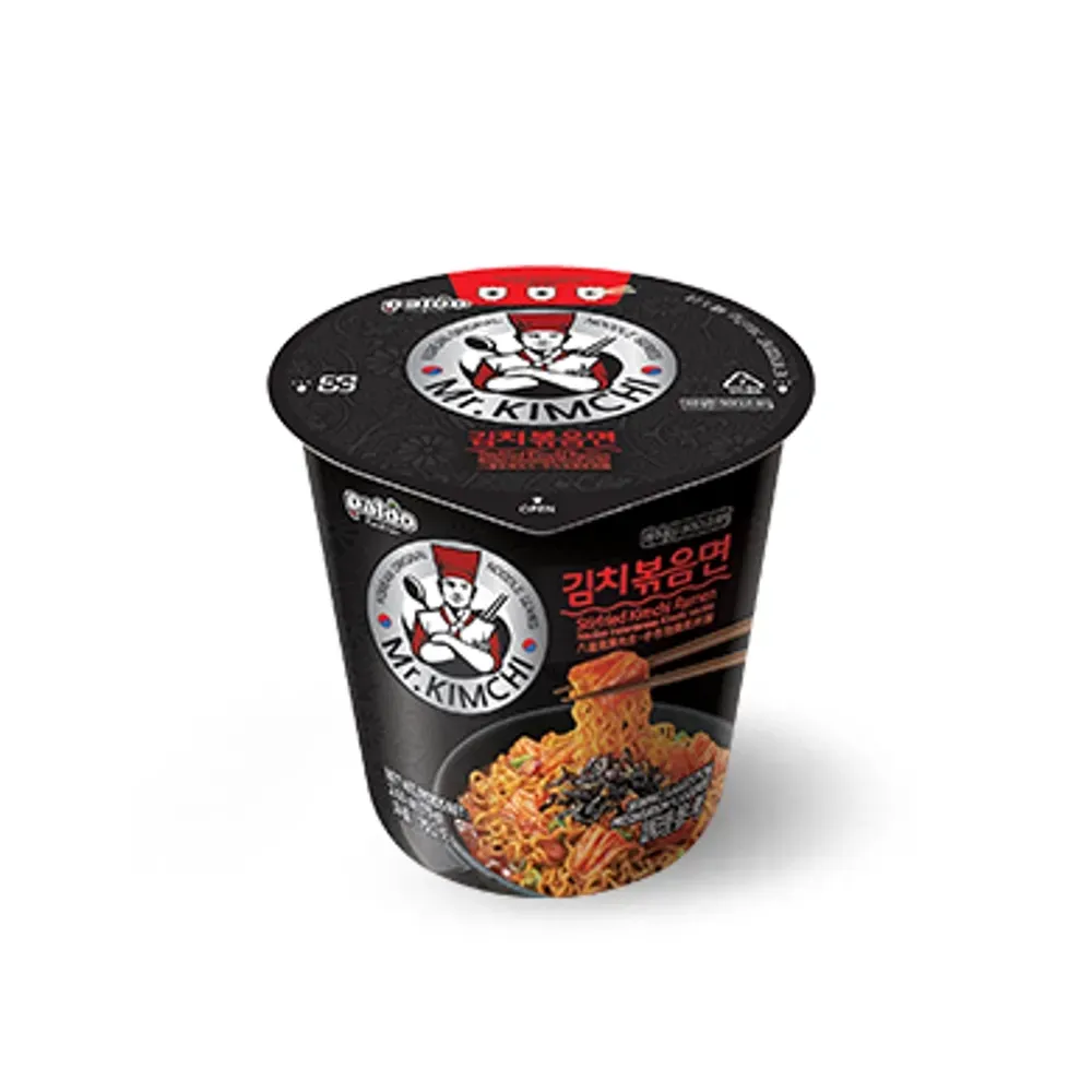 Paldo Ramen Sauté au Kimchi en Coupe