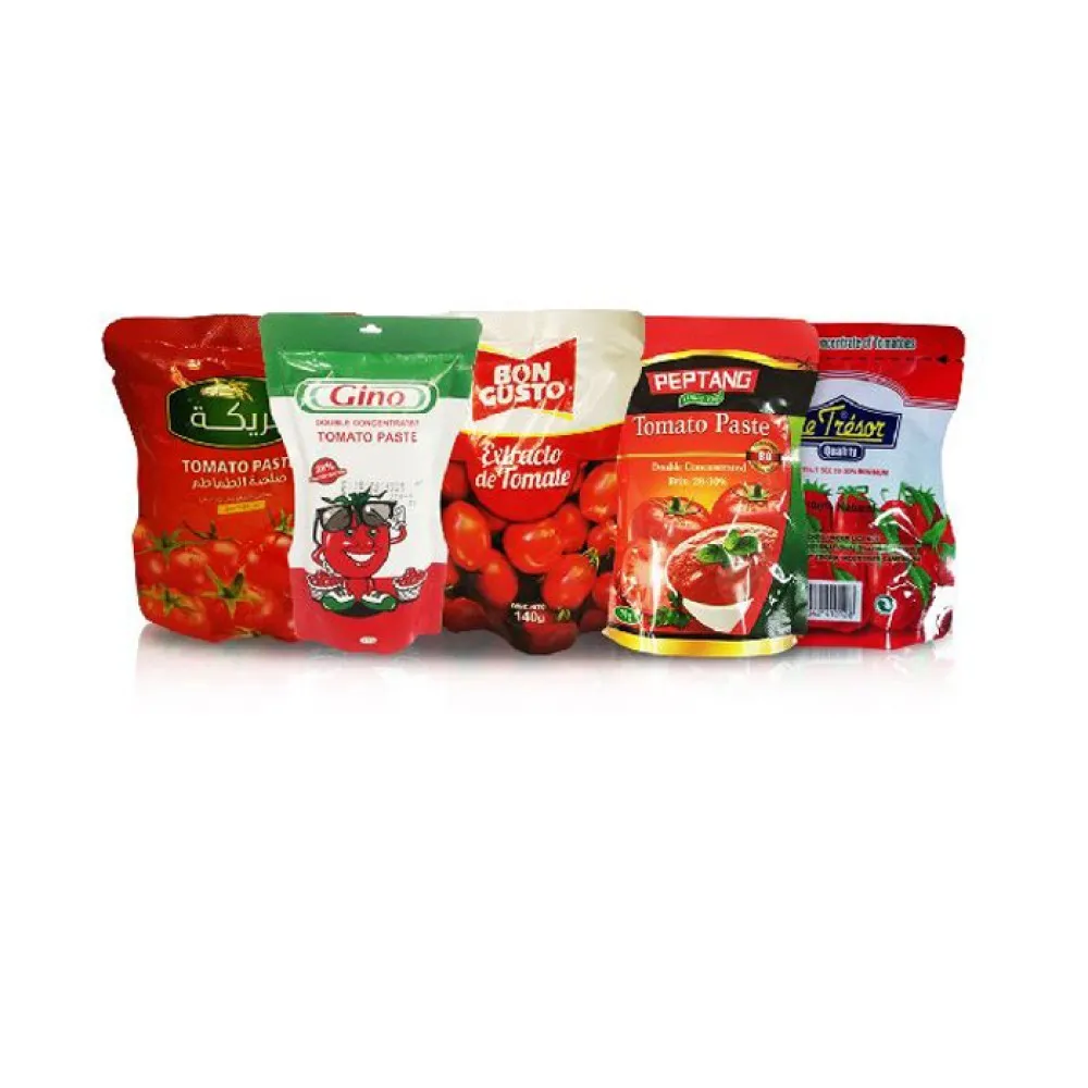 Sachet de Concentré de Tomate (Stand-up Ondulé)