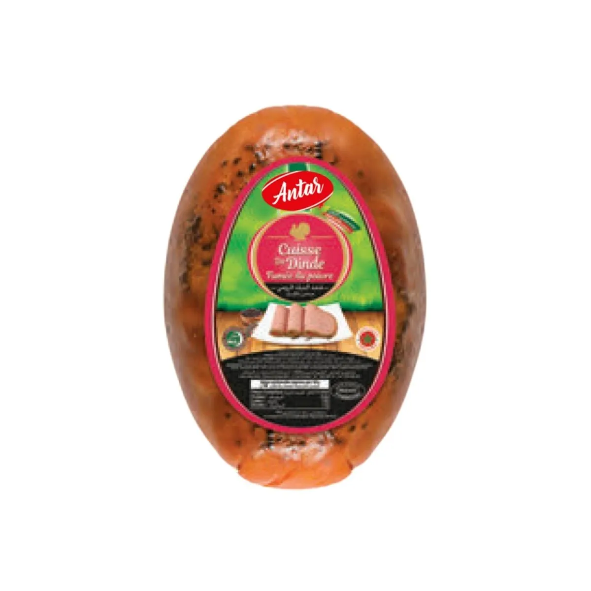Muslo de Pavo Ahumado con Pimienta